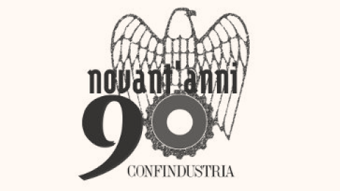 Logo 90 years Confindustria
