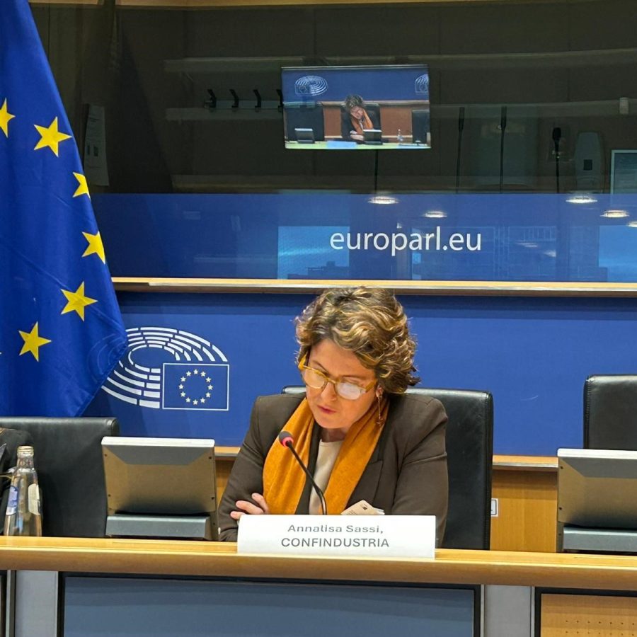 Annalisa Sassi, Vice Presidente di Confindustria e Presidente del Consiglio delle Rappresentanze Regionali di Confindustria